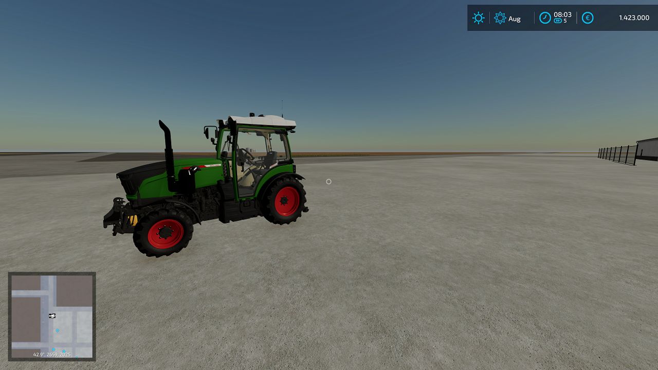 Tractor de alta velocidad Tractor de vía estrecha Fendt