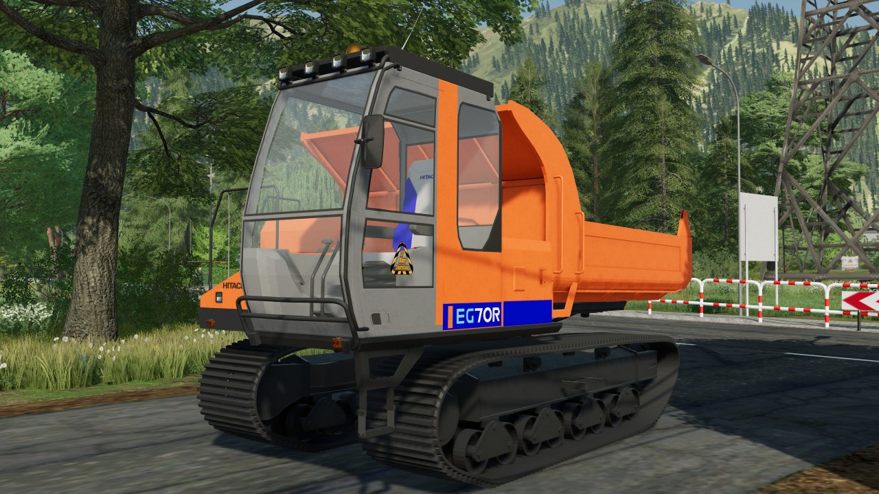 Hitachi Eg-70R Crawler Dumper