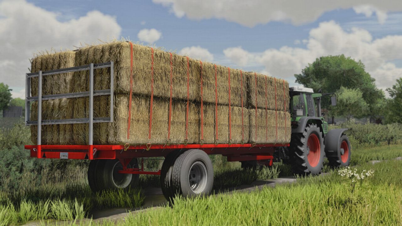 HomeMade Bale Trailer