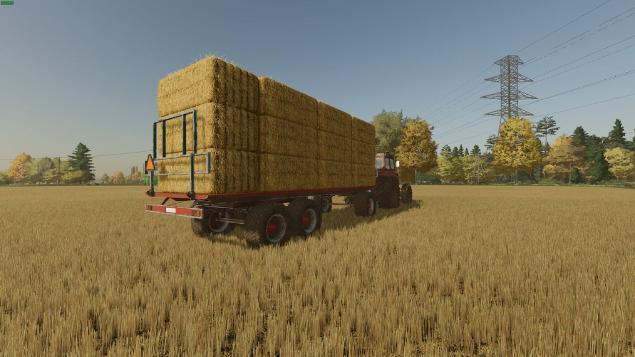 Homemade Bale Trailer