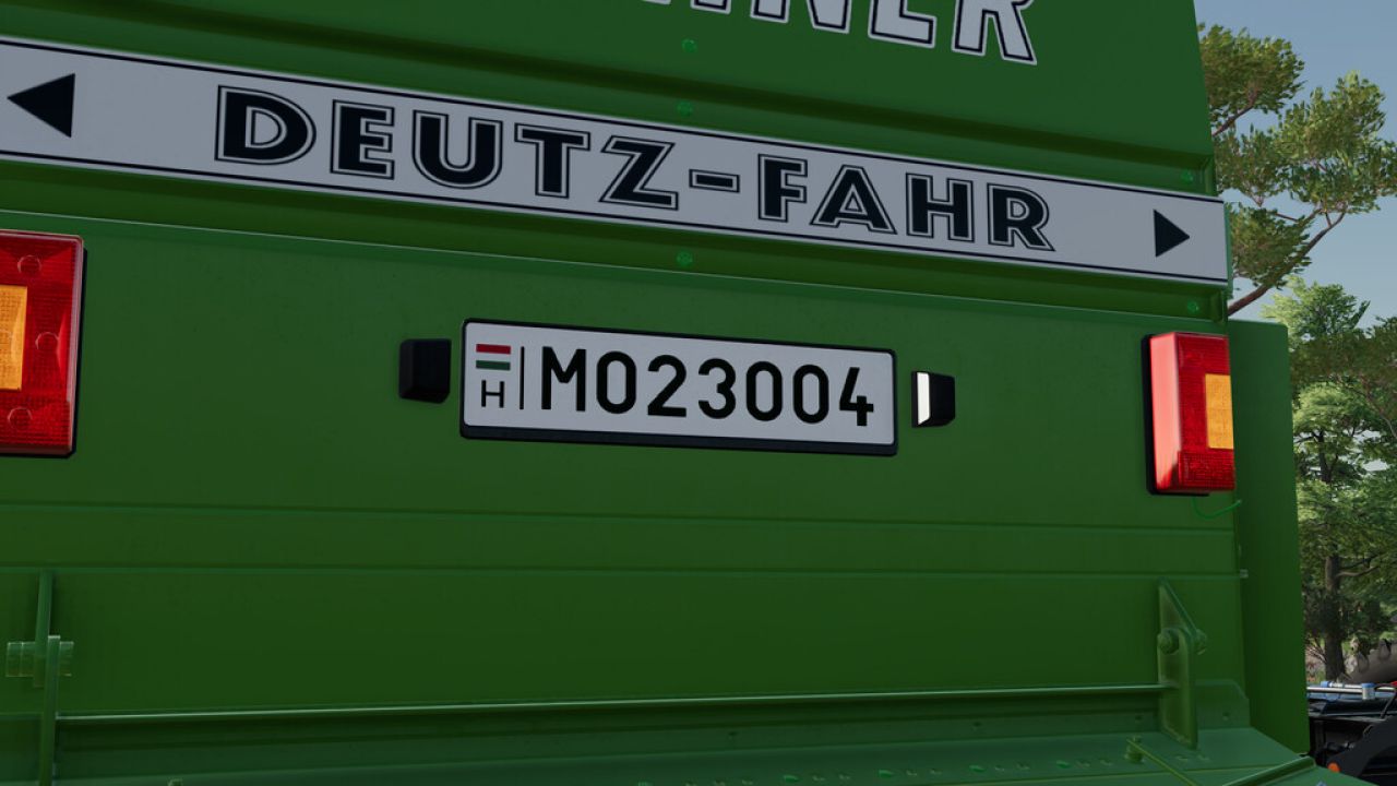 Hungarian License Plates (Prefab)