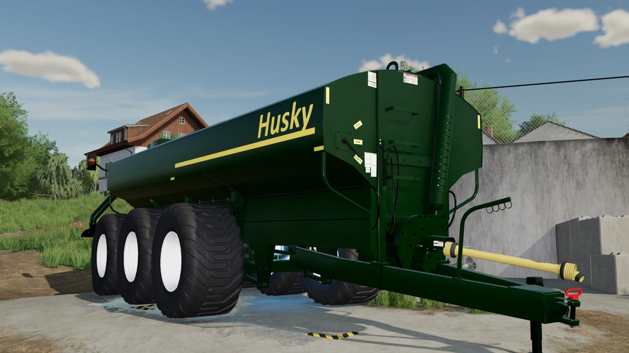 Husky slurry tank