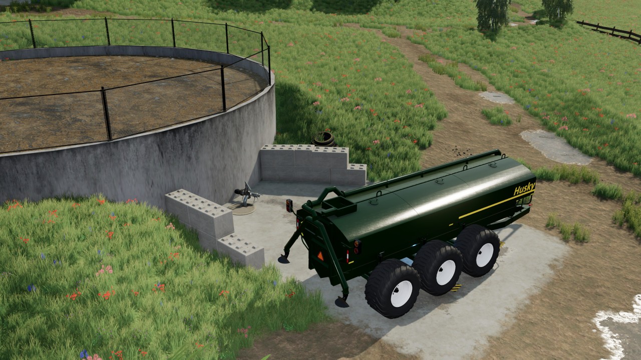 Husky slurry tank