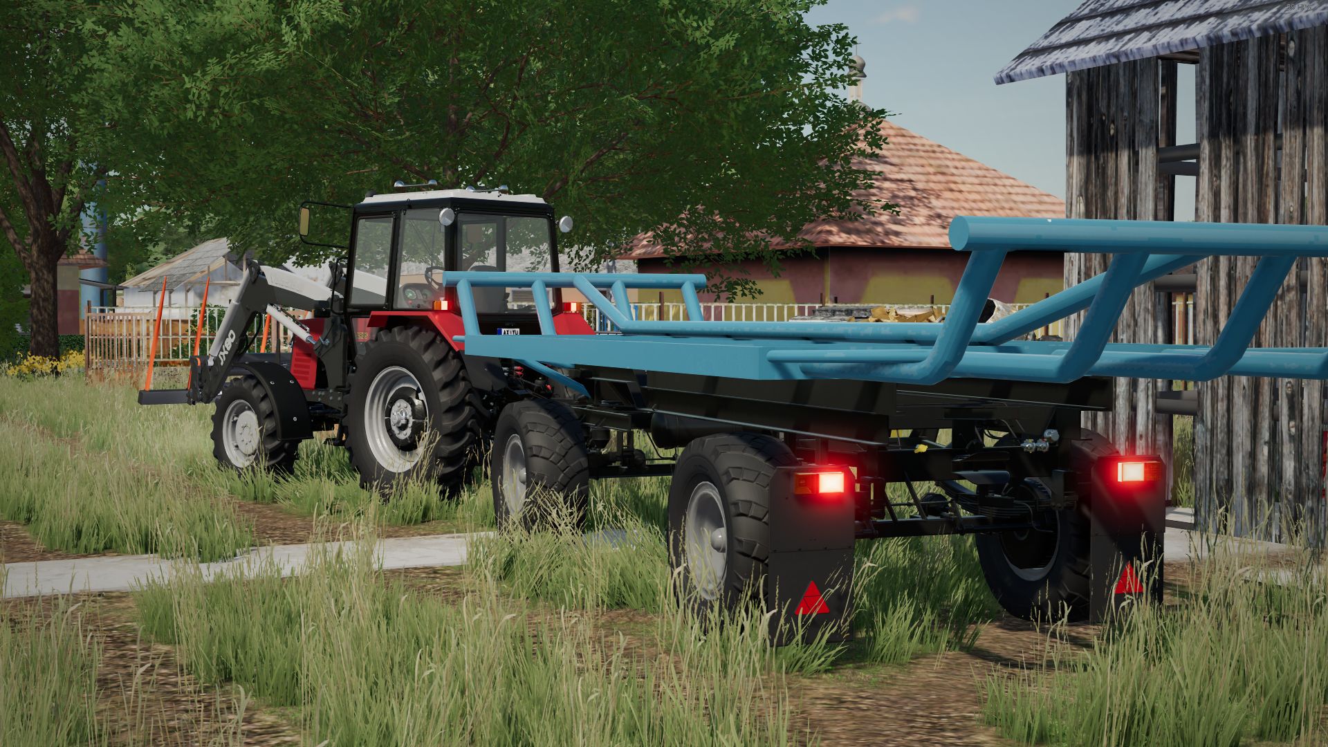 HW80 HUN Ballenanhänger