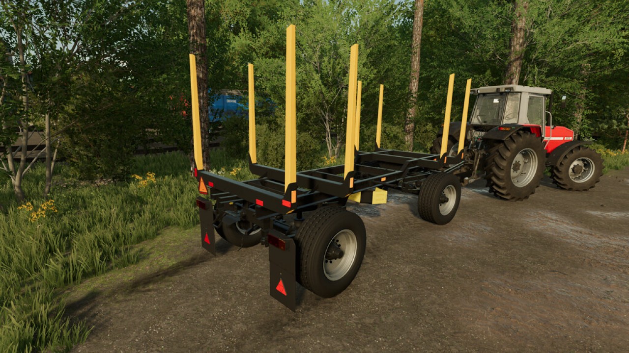 HW80 Wood Trailer