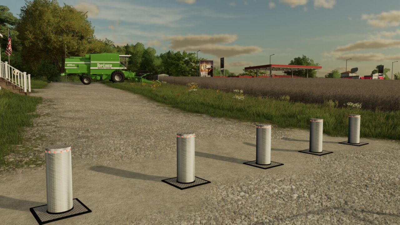 Hydraulische Poller