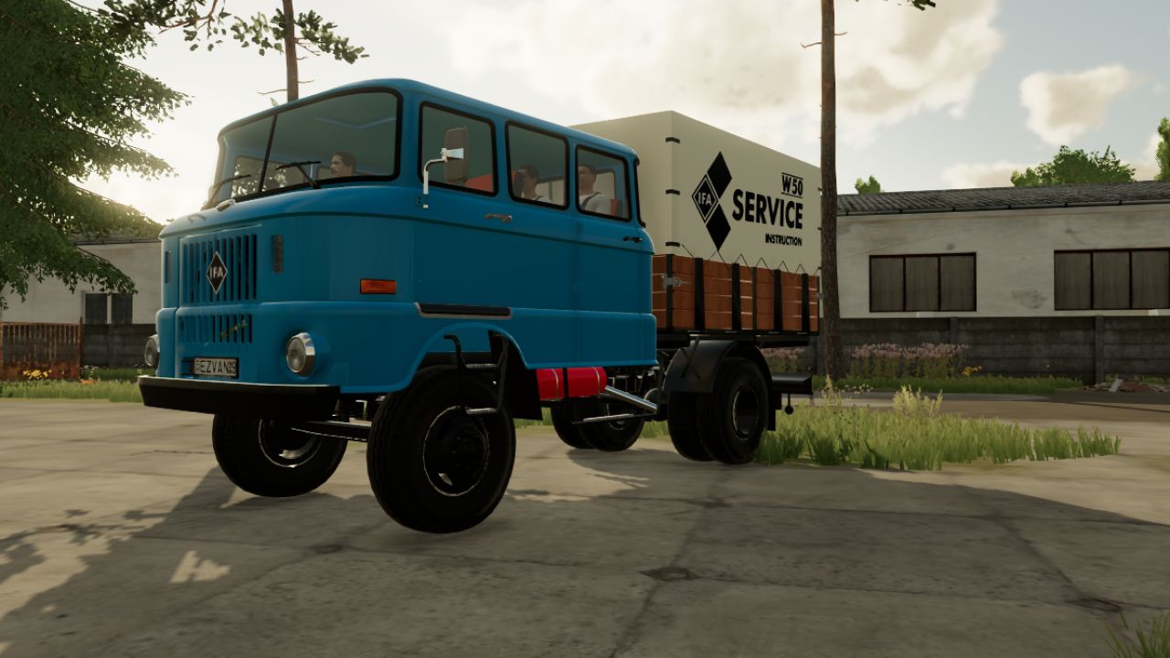 Сервисный грузовик IFA W50