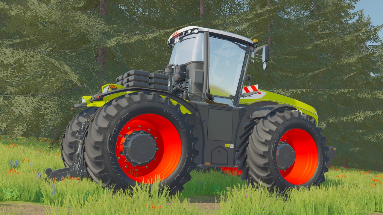Improved Claas Xerion