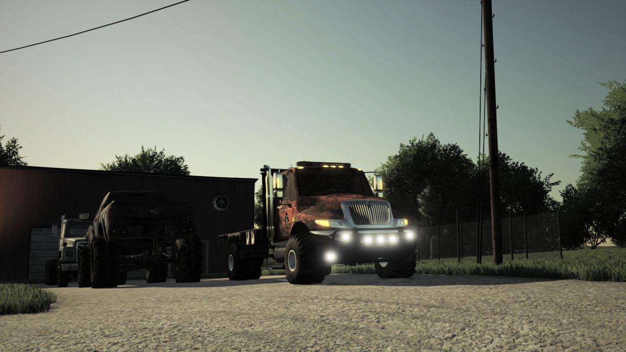 International DuraStar Flatbed Truck