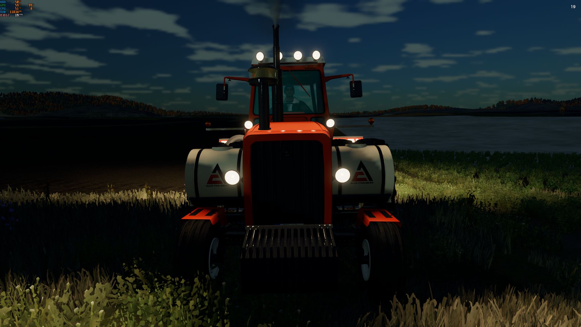 Zbiornik siodłowy International Harvester