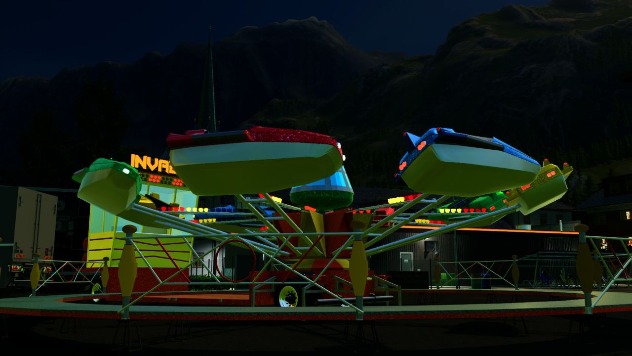 Invader Fairground Carousel