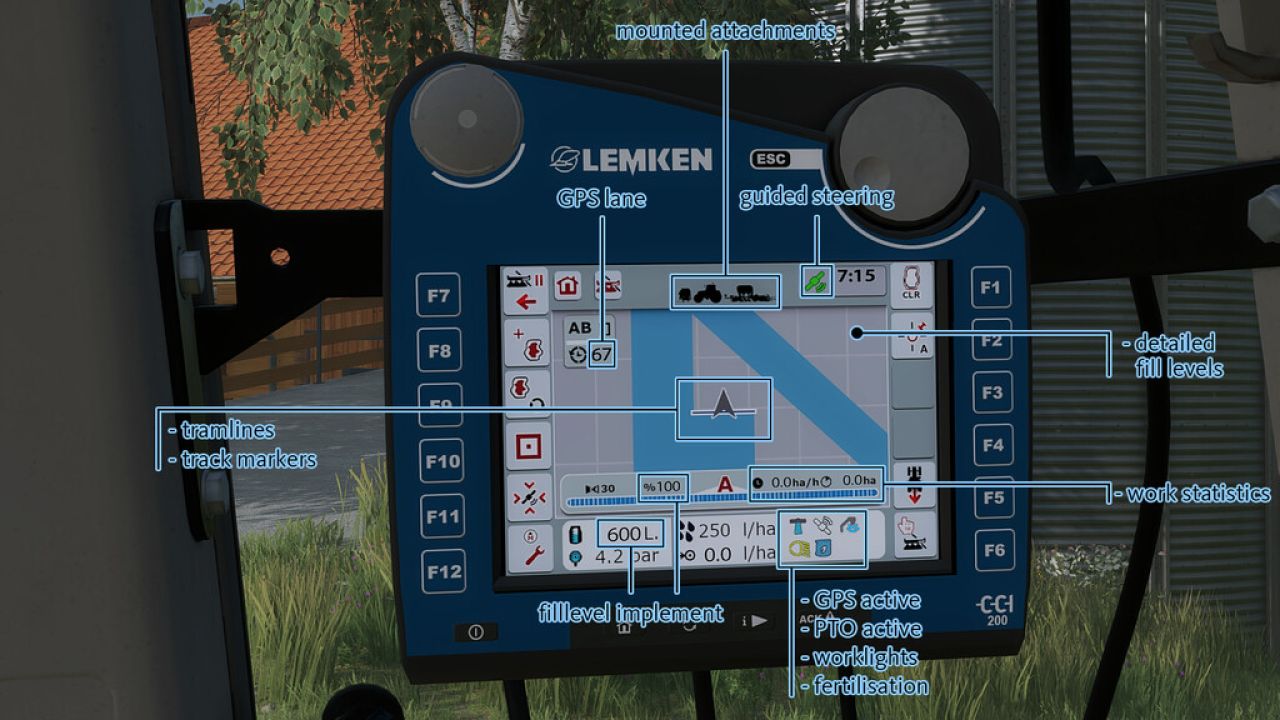Isobus Terminal CCI200 (Prefab)