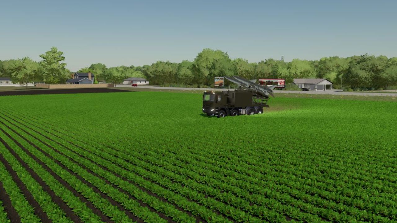 Iveco 8x8 Tactical Missile Launcher FS22 thumbnail 3