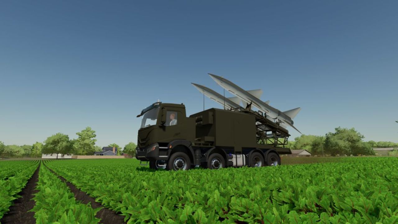 Iveco 8x8 Tactical Missile Launcher FS22