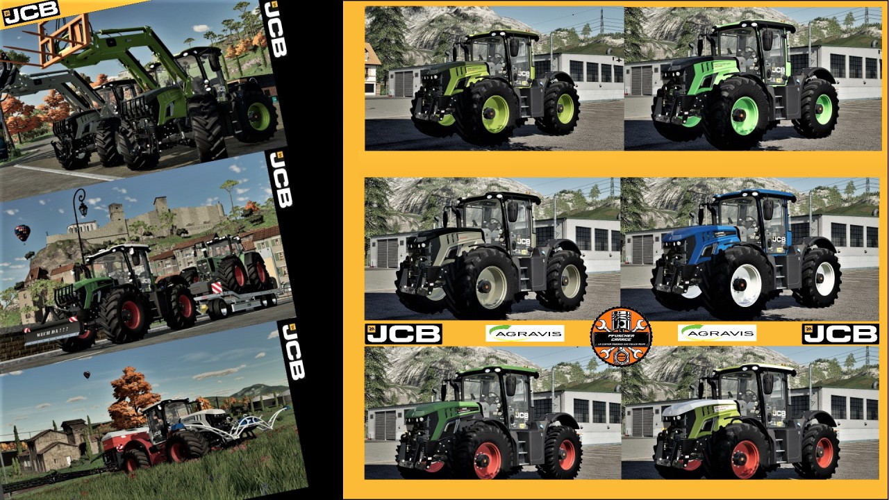 JCB 4220 Agravis Auktion's Set