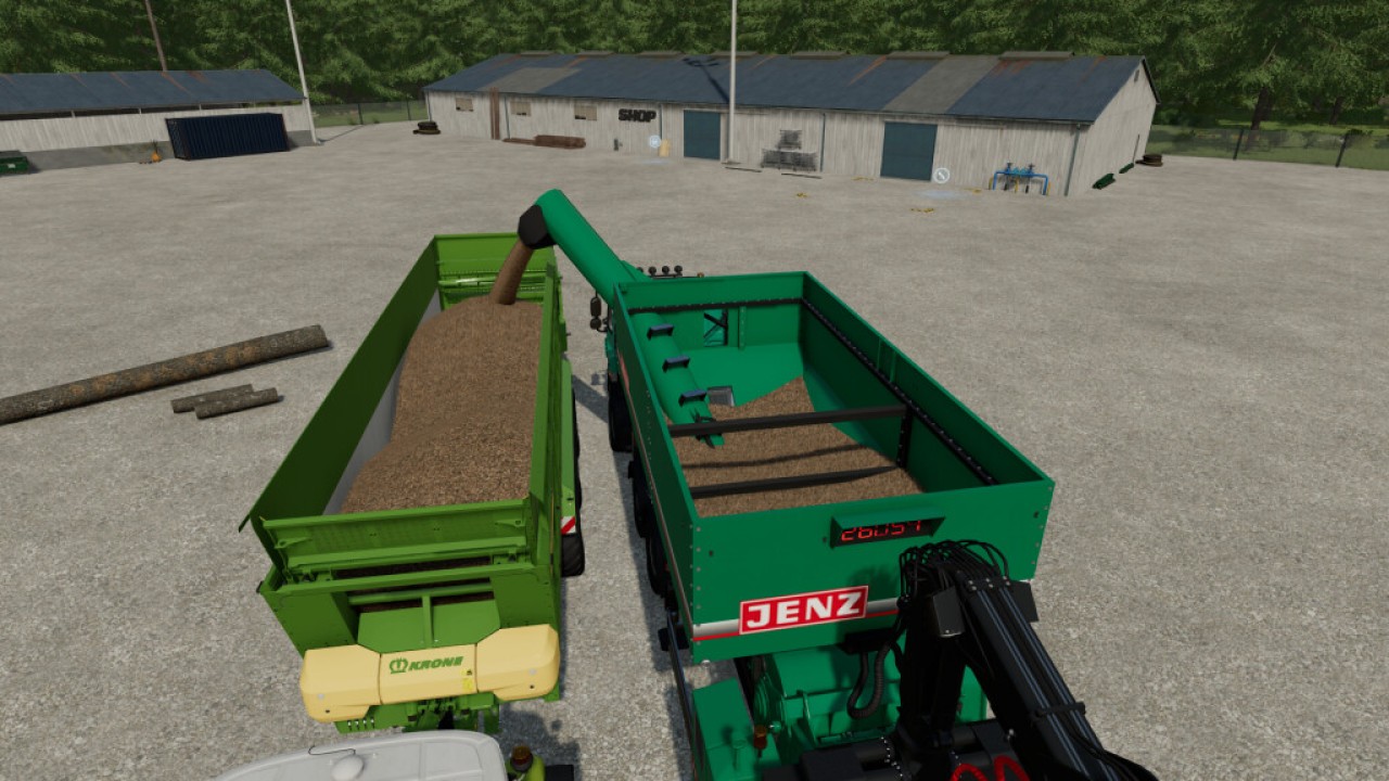 Jenz Wood Crusher FS22 - KingMods