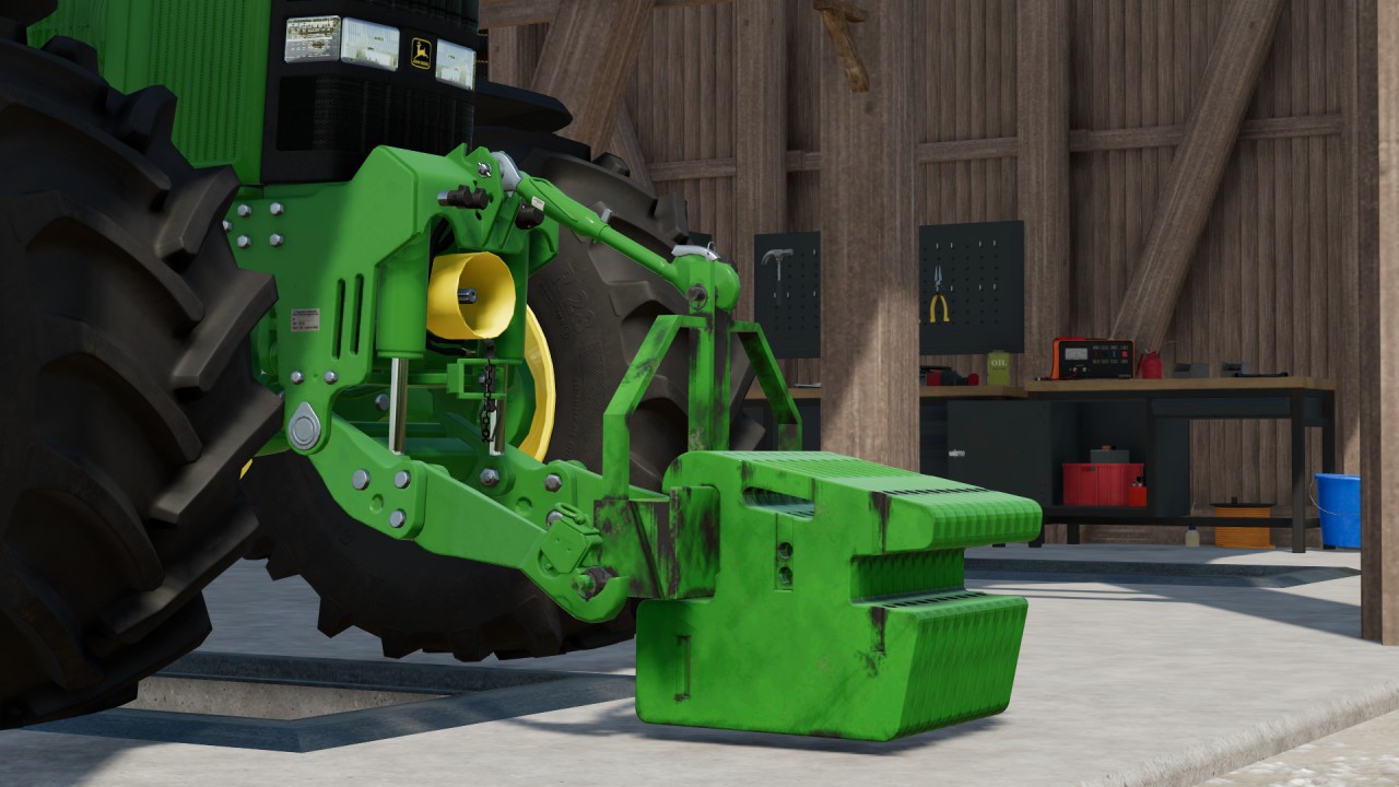 Jerrican John Deere Weight