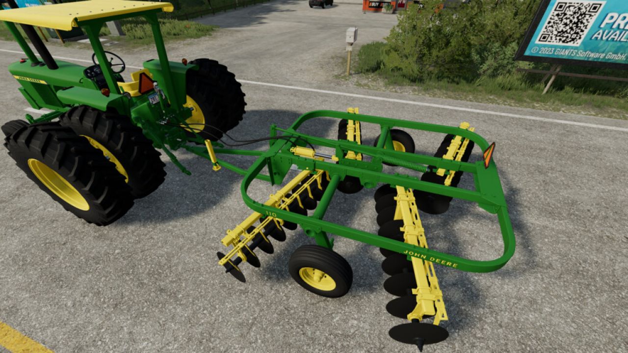 John Deere 110 12ft Disc