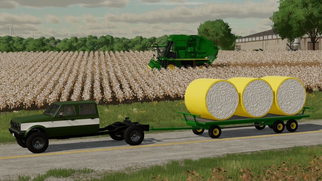 John Deere 1275 Bale Wagons