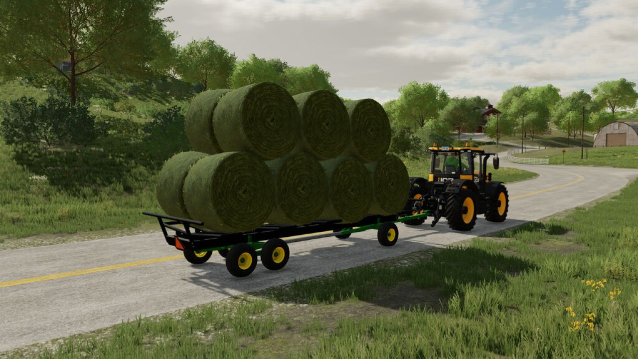 John Deere 1275 Bale Wagons