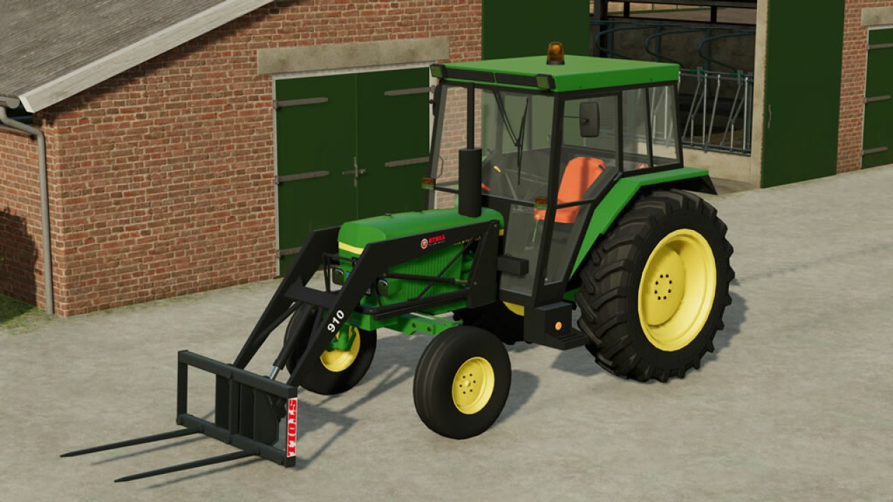 John Deere 1630 e ferramentas