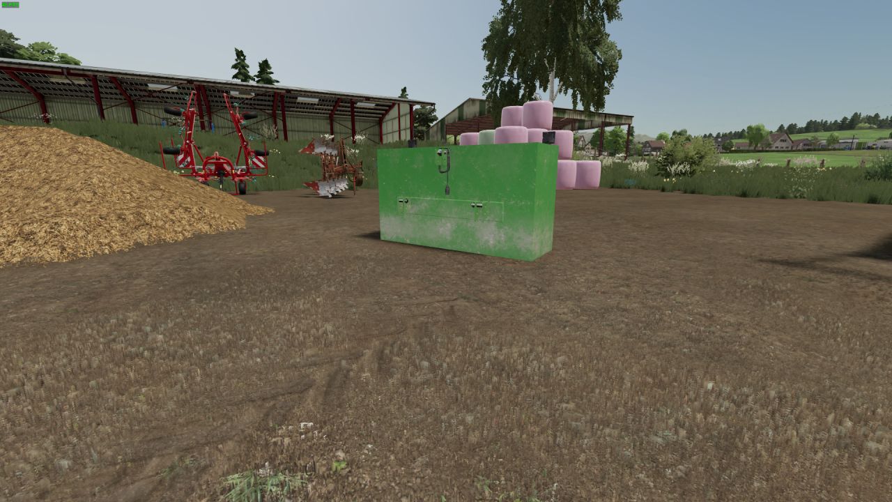 John Deere 2500 KG Gewicht