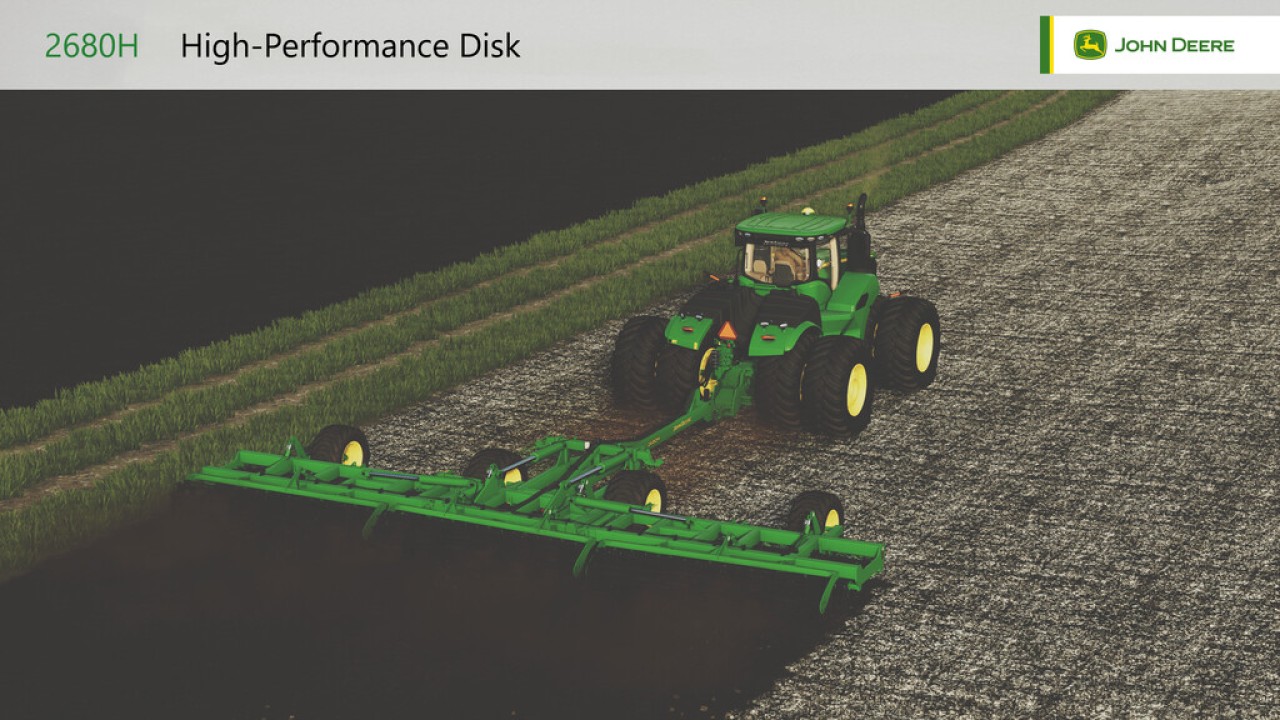 John Deere 2680H High-Performance Disk