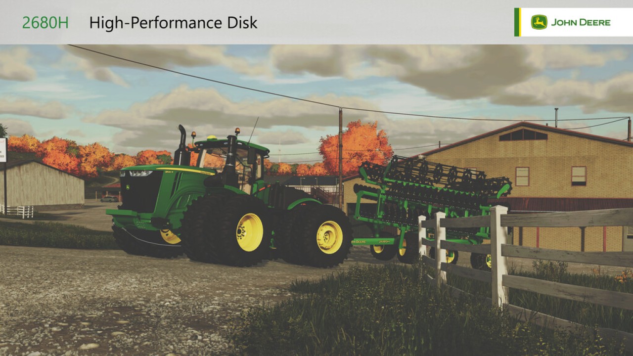 John Deere 2680H High-Performance Disk