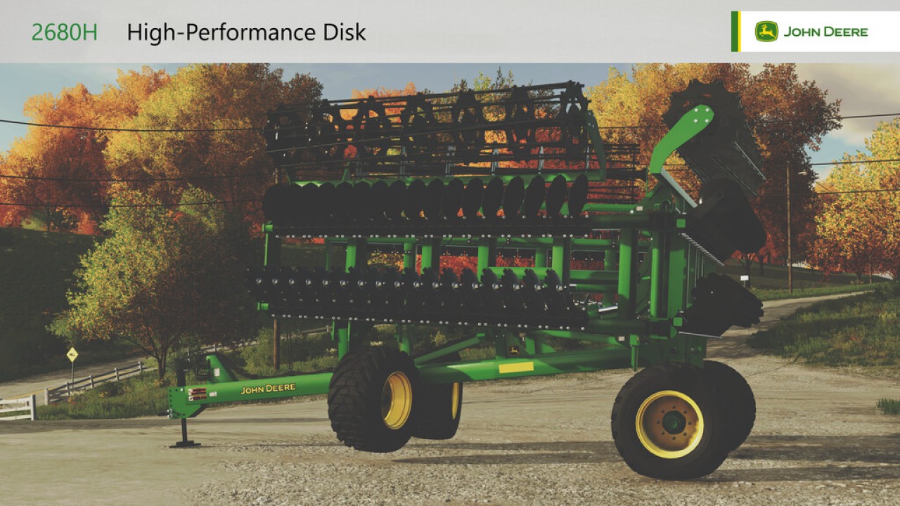 John Deere 2680H High-Performance Disk