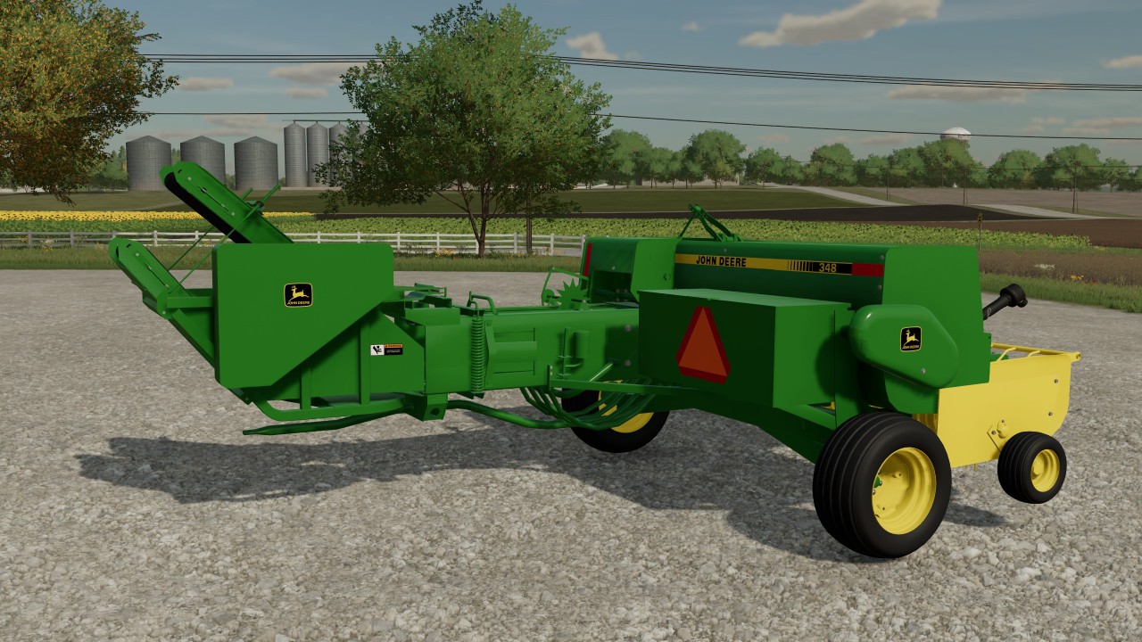 Pressa John Deere 348