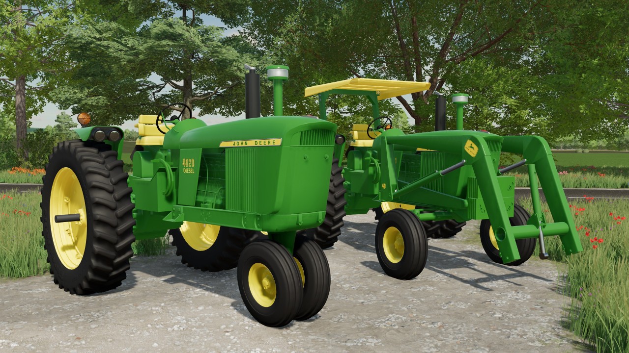 John Deere 4020 V20 Farming Simulator 22 Tractor Mod Modshost | Images ...