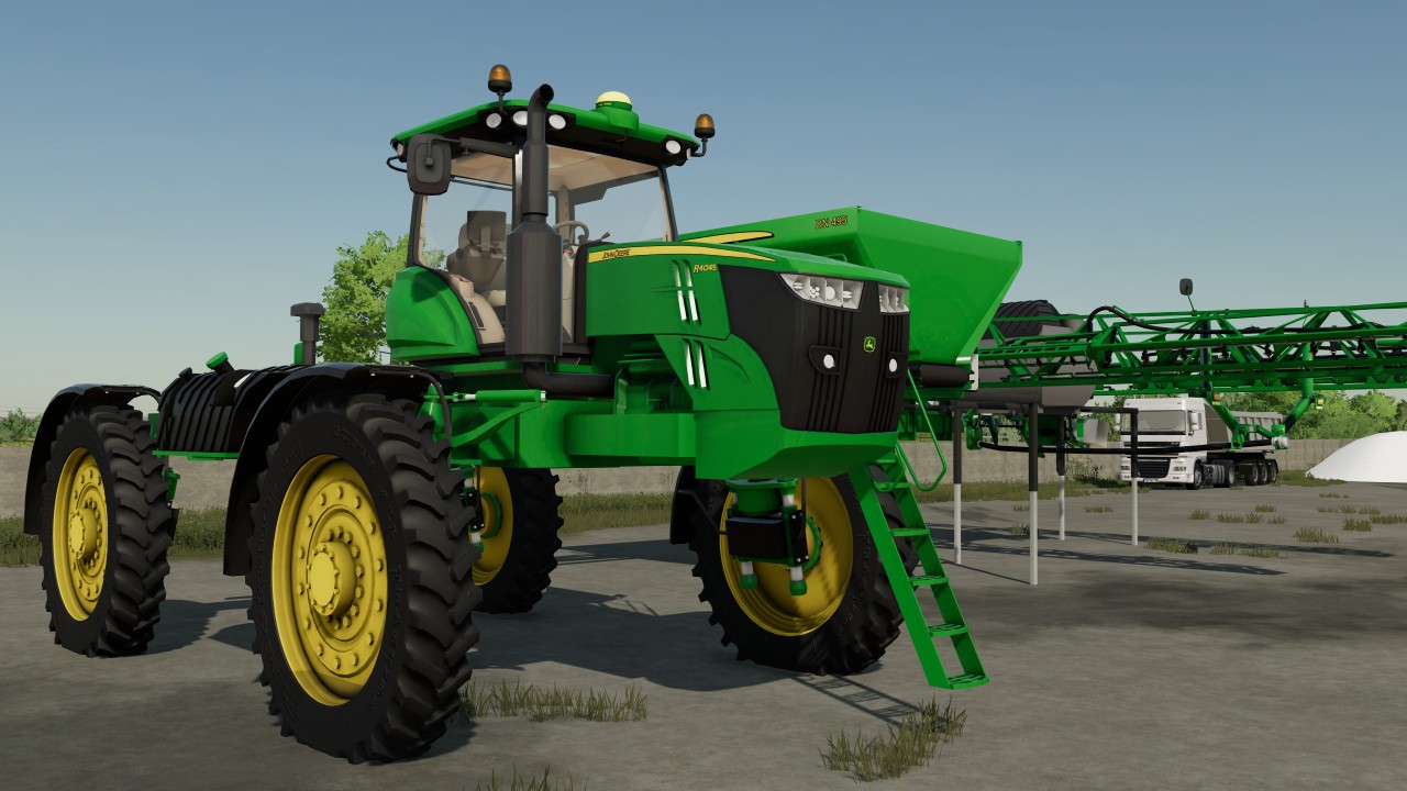 John Deere 4045 & Box