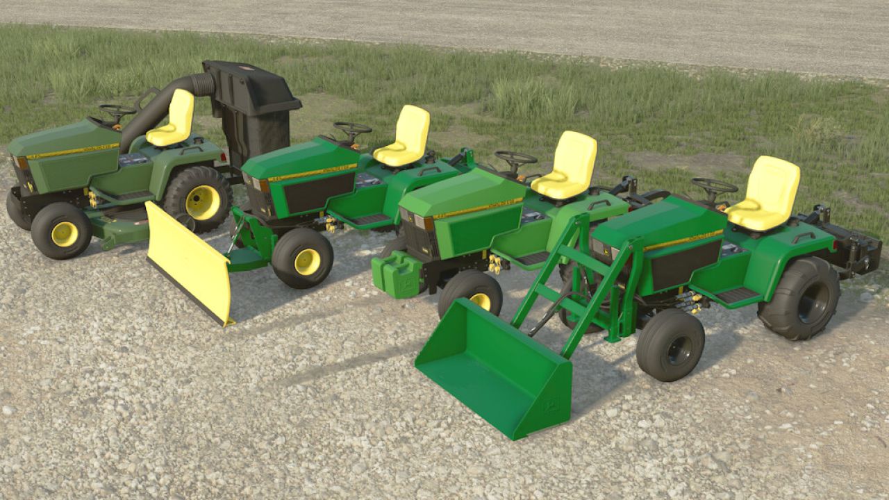 John Deere 445 et utilitaires