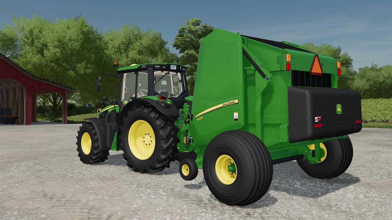 Пресс-подборщик John Deere 560M