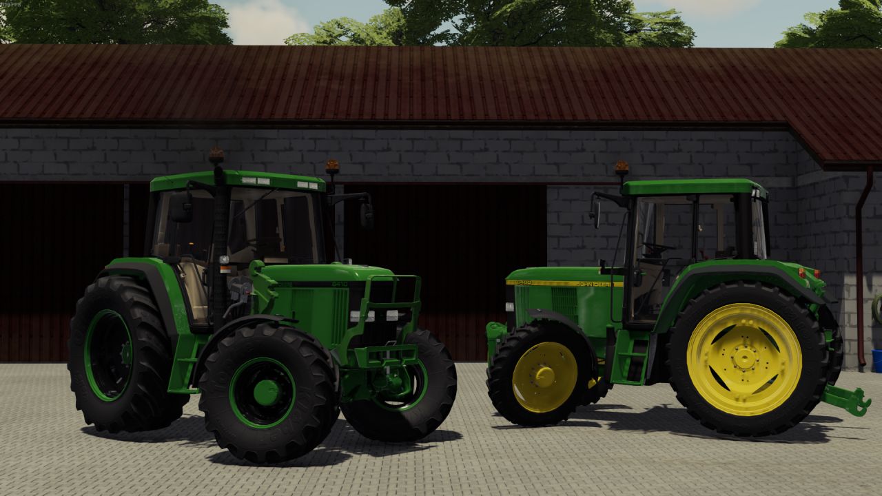 John Deere серии 6000 и 6010