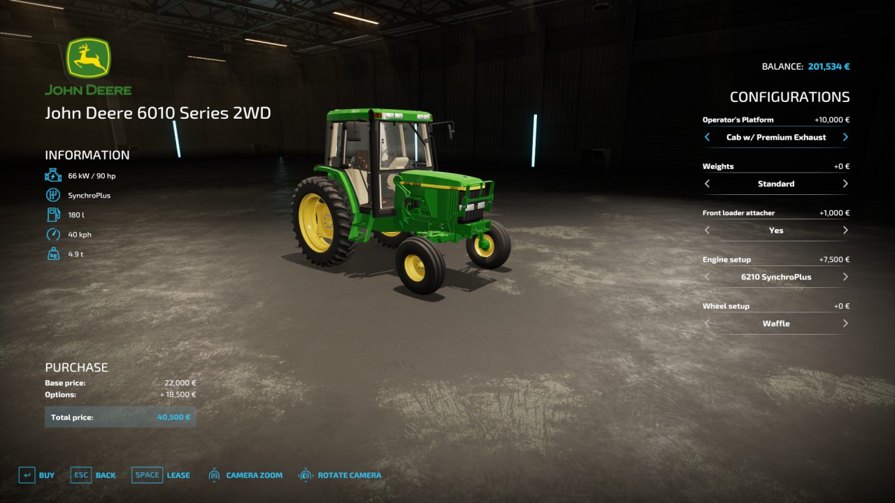 John Deere 6010 Series