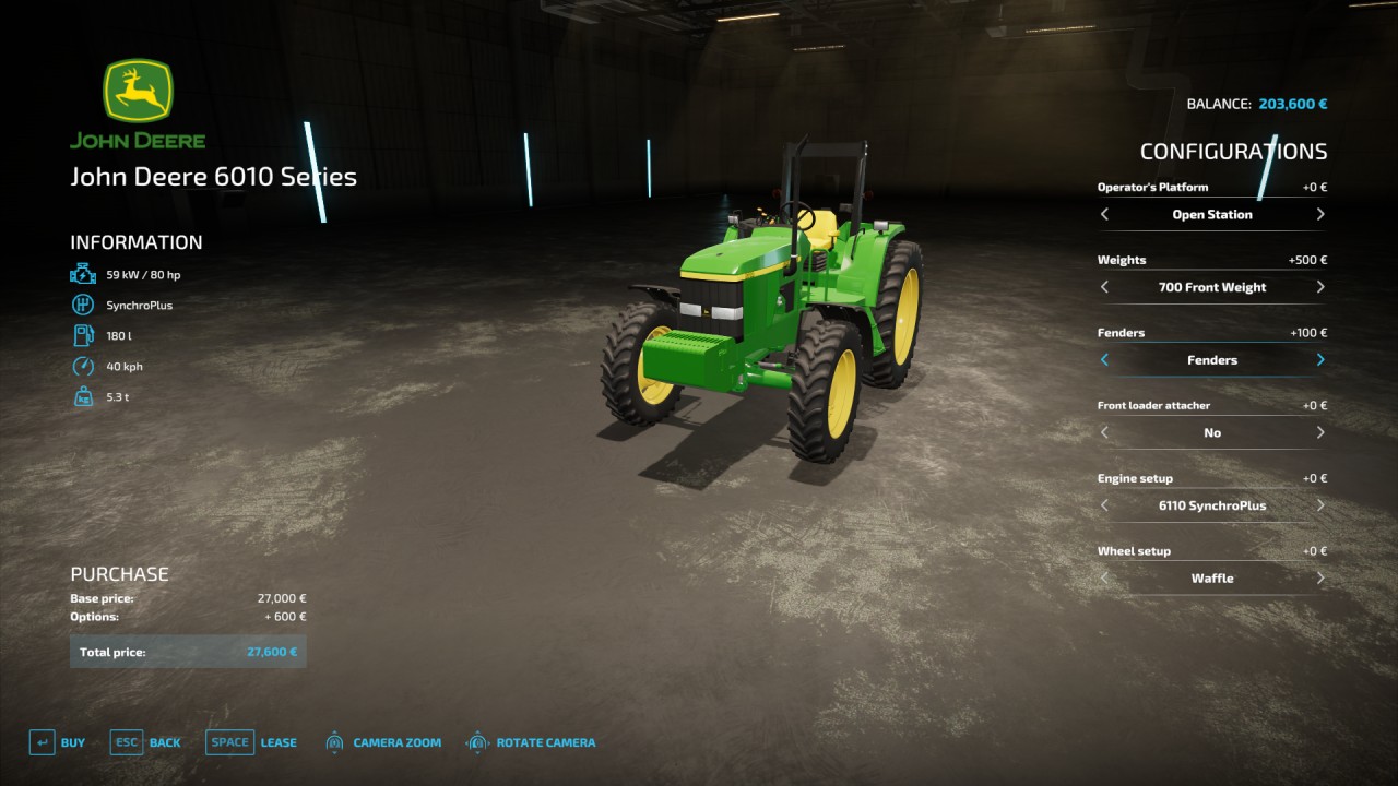 John Deere 6010 Series