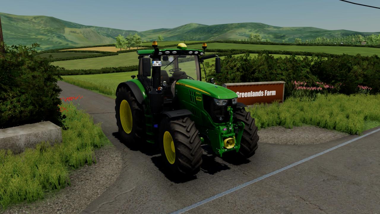 John Deere 6215R real sounds