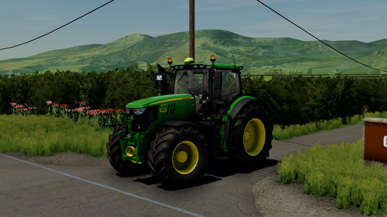John Deere 6215R real sounds
