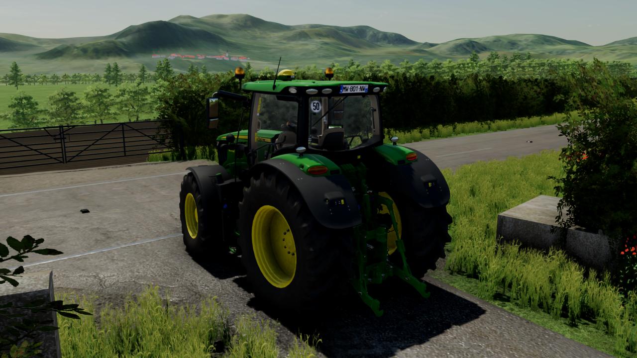 John Deere 6215R real sounds
