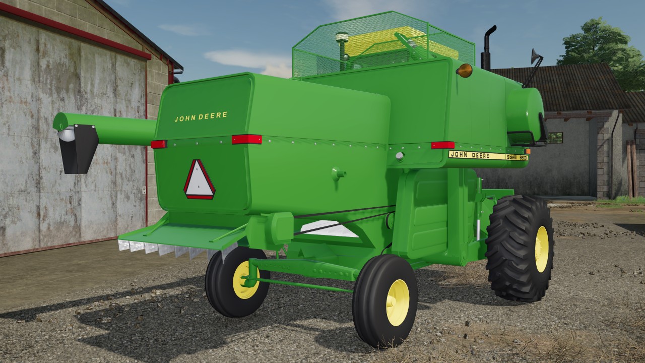 John Deere 6600 Sidehill