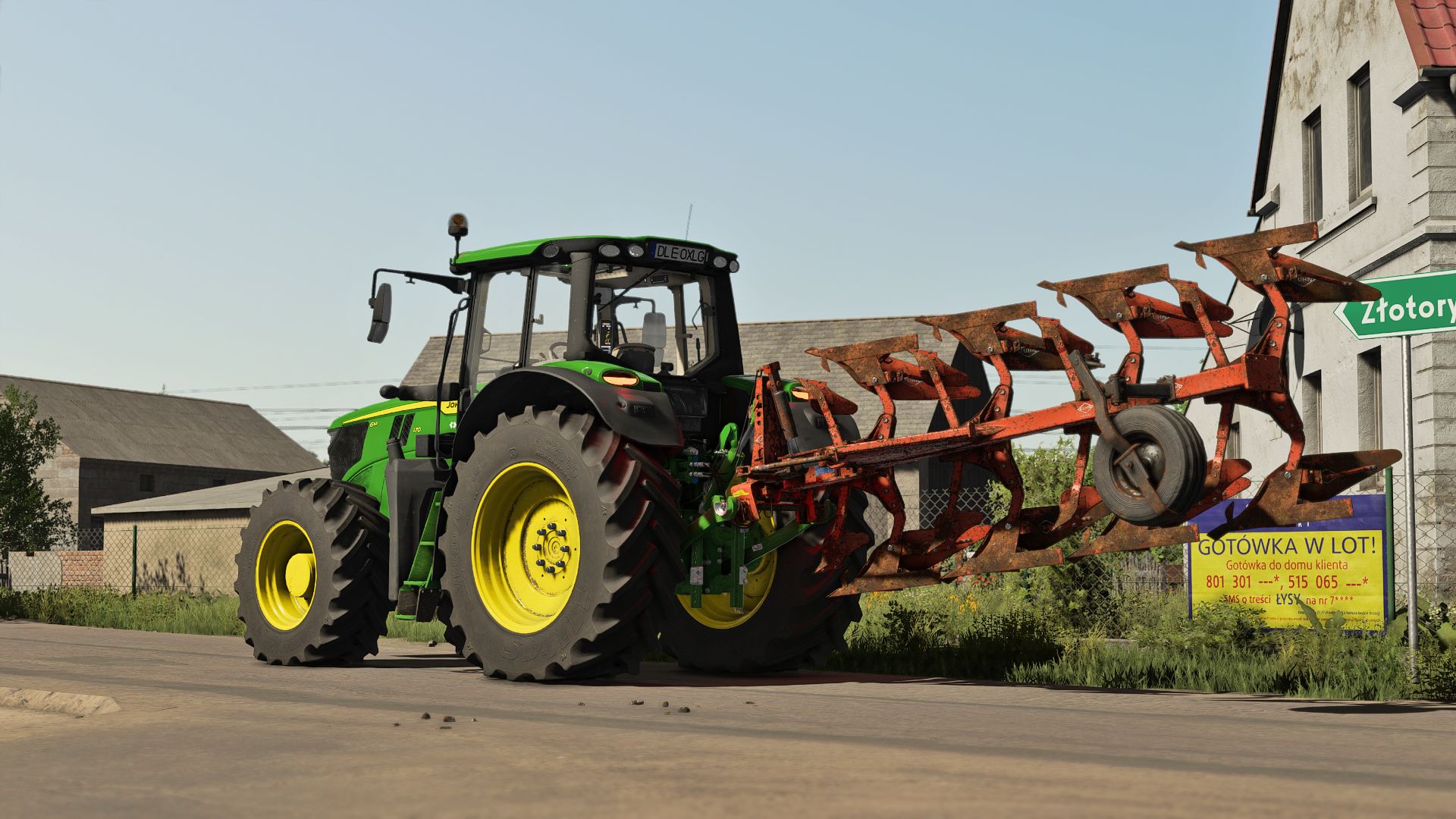 John Deere 6M 170