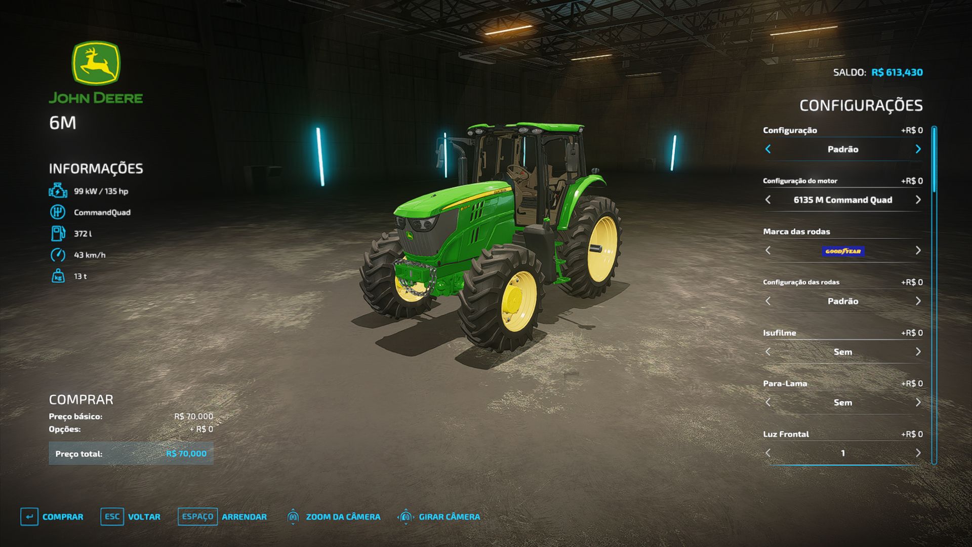 John Deere 6M