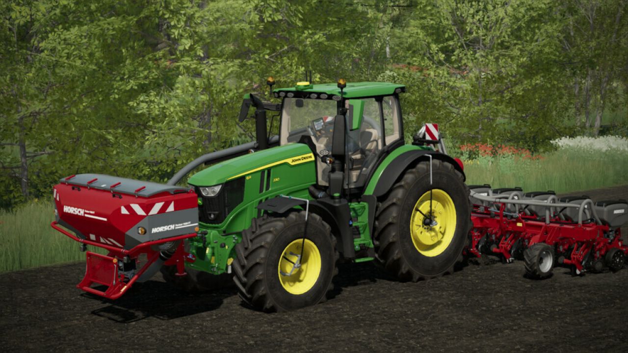 Bardzo duża rama John Deere 6R