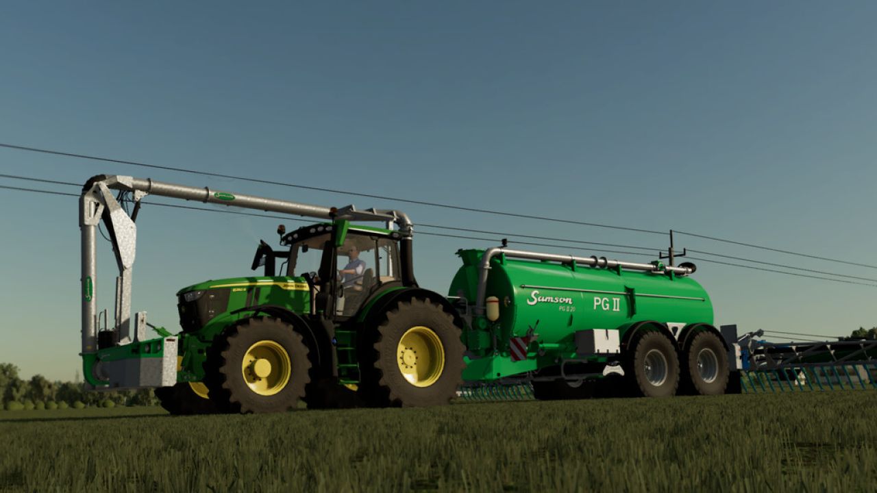 Сверхбольшая рама John Deere 6R