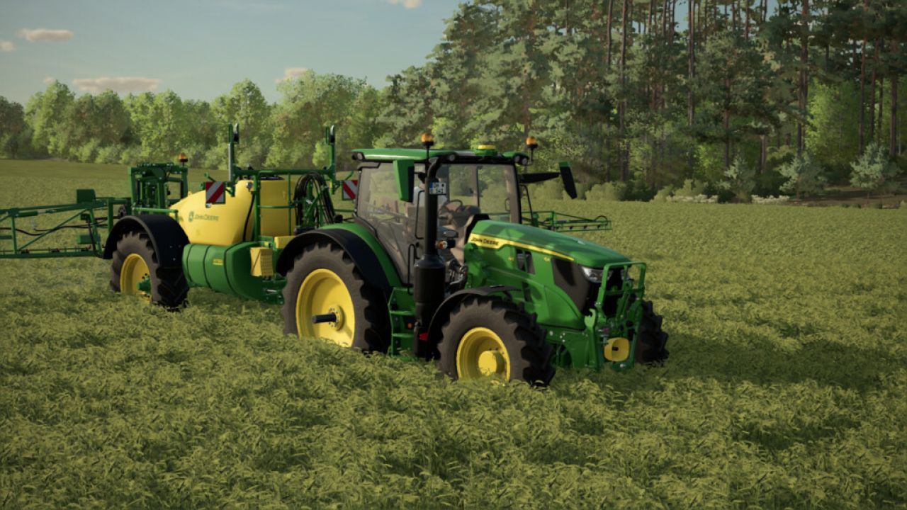 John Deere 6R Mittelgroßer Rahmen