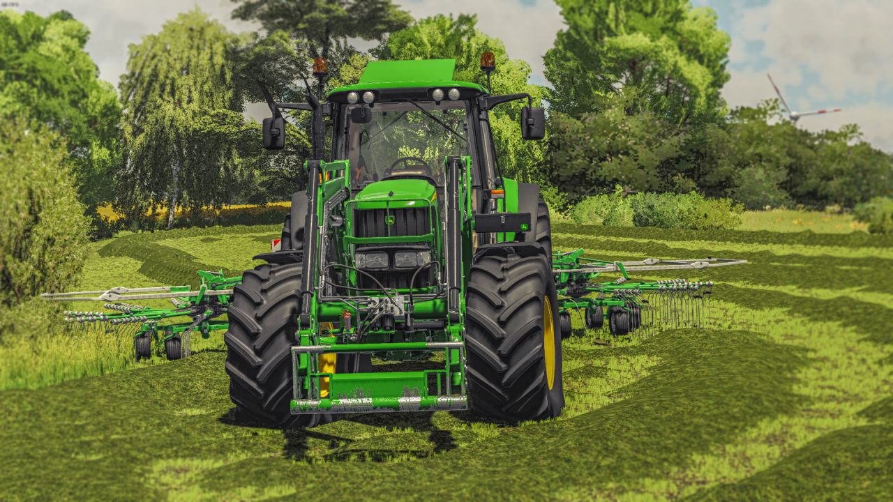 Zestaw ładowacza czołowego John Deere serii 6x20 MPLift