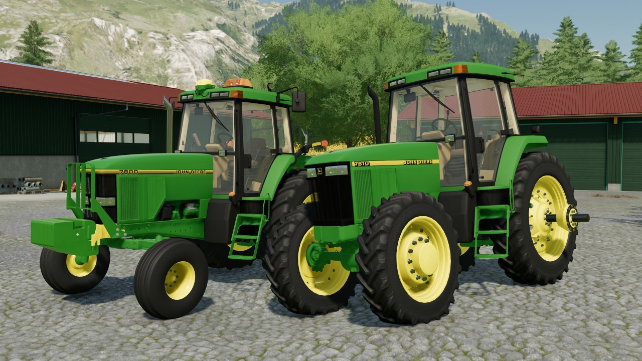 John Deere 7000 & 7010 series large frame