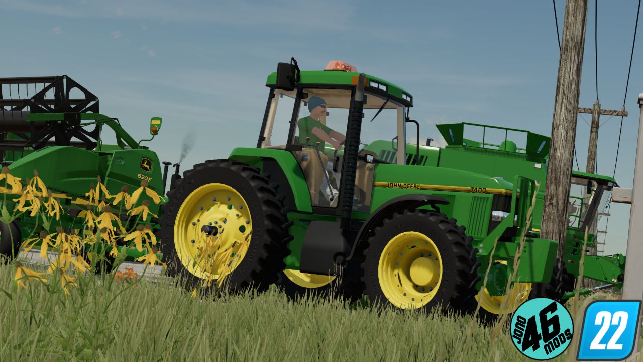 John Deere anni 7000 Montatura piccola