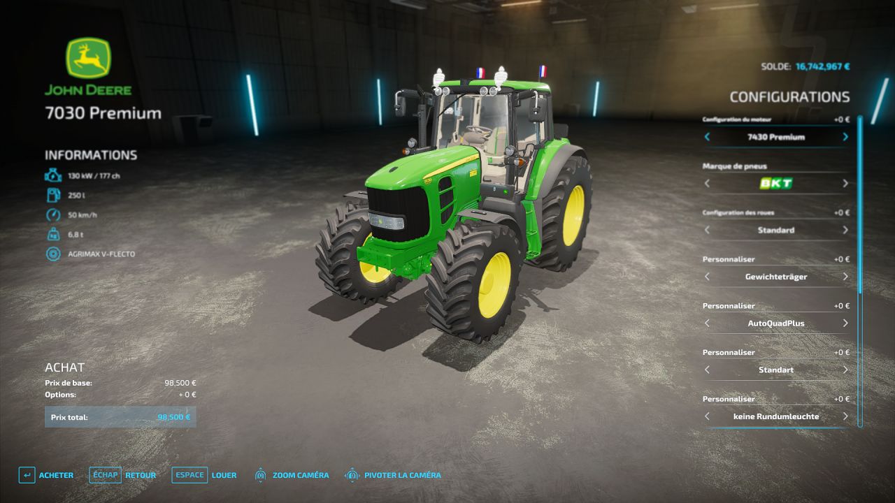 John Deere 7030 Edit